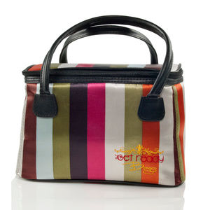 Rainbow Satin Makeup Case